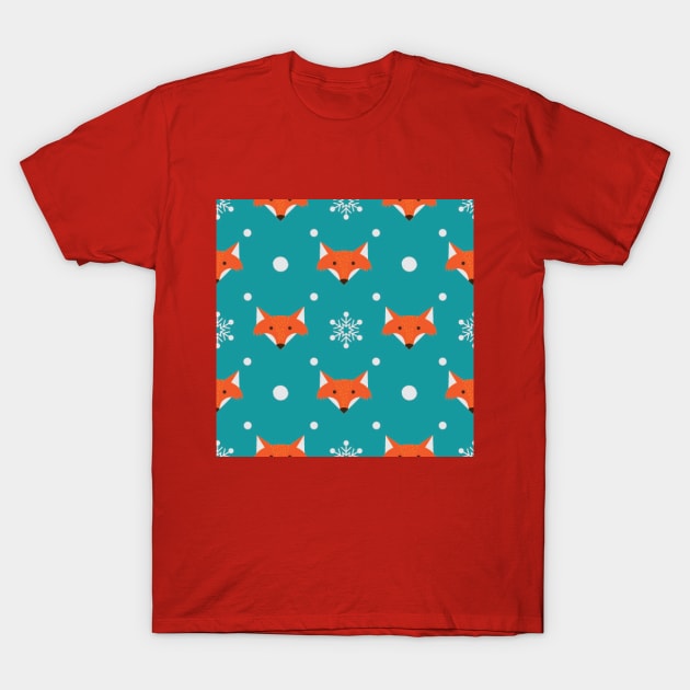 Cheeky little foxes, red foxes T-Shirt by LollysLane